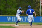 Baseball vs CGA  Wheaton College Baseball vs Coast Guard Academy during game one of the NEWMAC semi-finals playoffs. - (Photo by Keith Nordstrom) : Wheaton, baseball, NEWMAC